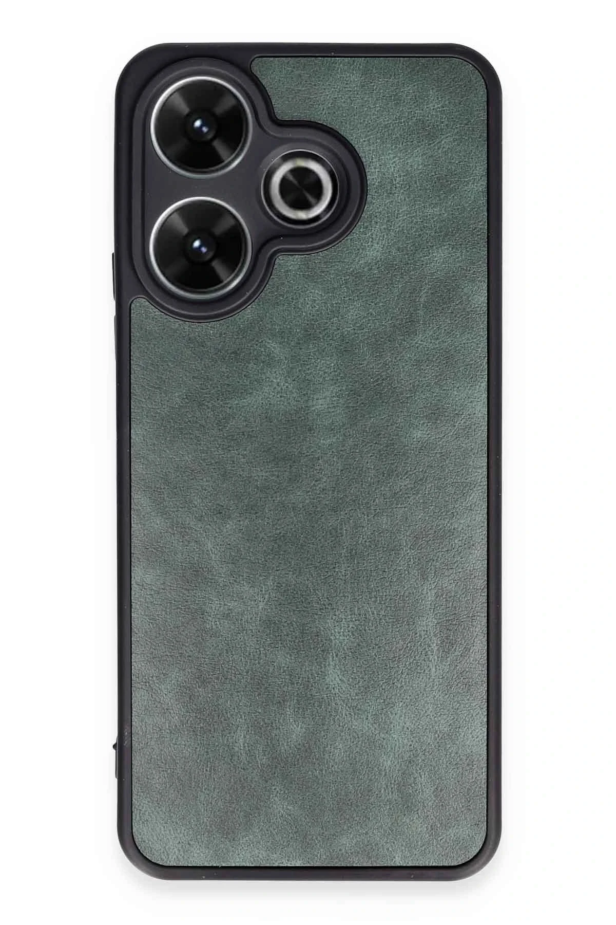newface-xiaomi-redmi-13-4g-kilif-aras-deri-kapak-koyu-yesil-default Uray store Xiaomi Redmi 13 4G Kılıf Aras Deri Kapak - Koyu Yeşil - Görsel 1