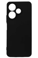 Uray store Xiaomi Redmi 13 4G Kılıf First Silikon - Siyah - Görsel 2