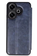 Uray store Xiaomi Redmi 13 4G Kılıf Flip Cover - Lacivert