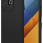 Uray store Xiaomi Redmi 13 4G Kılıf Nano içi Kadife Silikon - Siyah