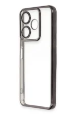 Uray store Xiaomi Redmi 13 4G Kılıf Razer Lensli Silikon - Siyah - Görsel 2