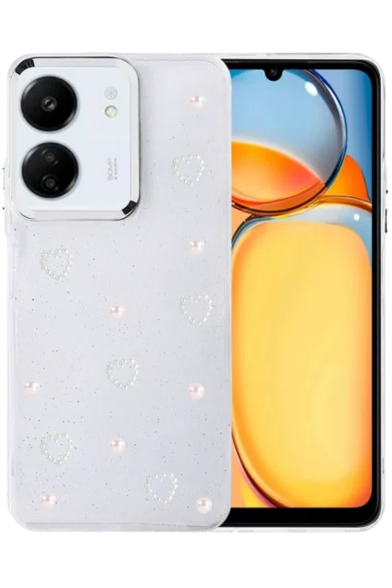 Uray store Xiaomi Redmi 13C Fiyonk Desenli Kapak - Desen 10