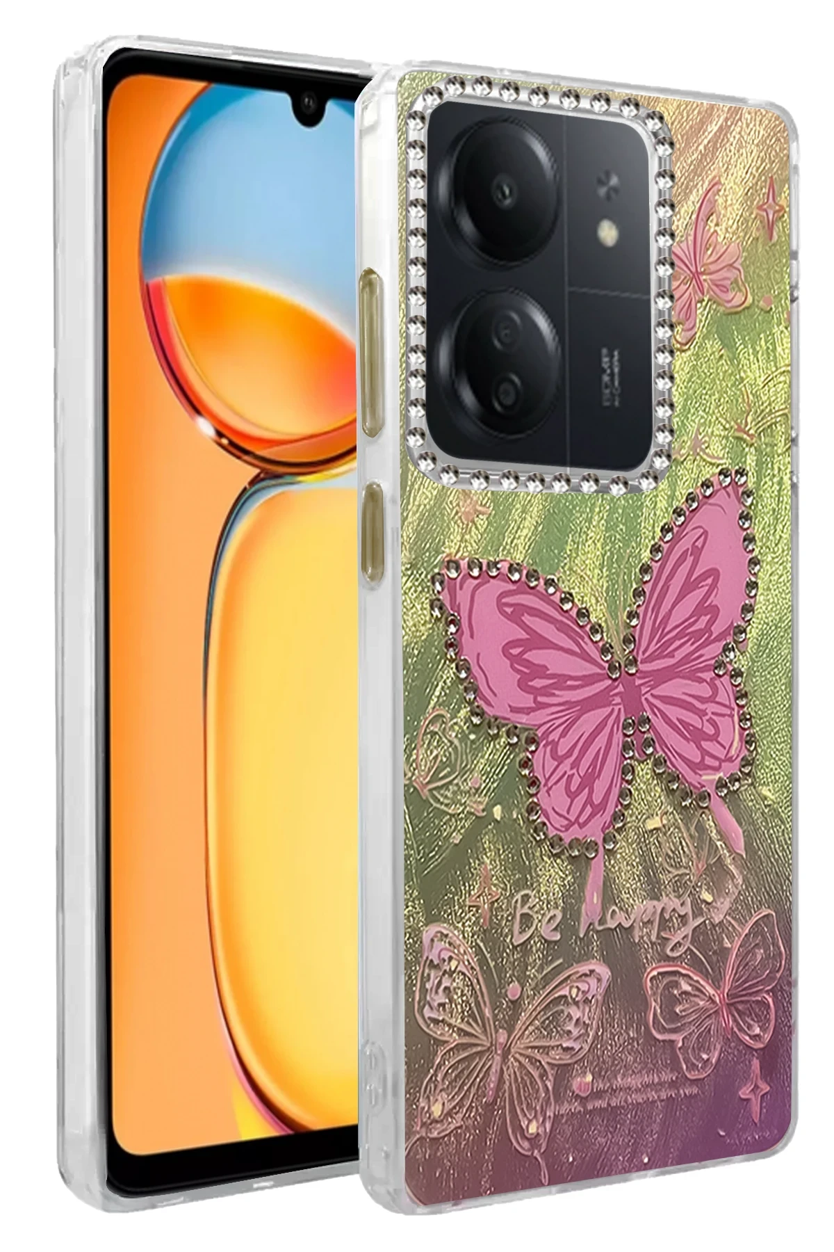 newface-xiaomi-redmi-13c-kilif-blade-aynali-desenli-kapak-desen-5-default Uray store Xiaomi Redmi 13C Kılıf Blade Aynalı Desenli Kapak - Desen 5 - Görsel 1
