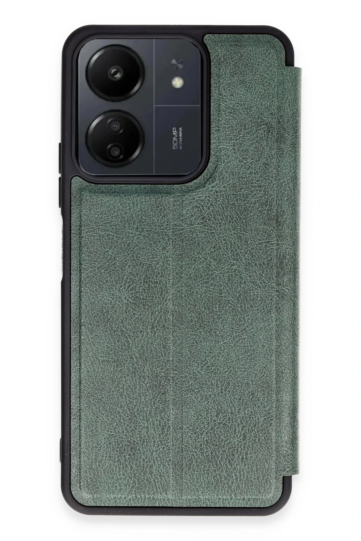 newface-xiaomi-redmi-13c-kilif-flip-cover-koyu-yesil-default Uray store Xiaomi Redmi 13C Kılıf Flip Cover - Koyu Yeşil - Görsel 1