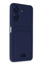 Uray store Xiaomi Redmi 13C Kılıf Kelvin Kartvizitli Silikon - Lacivert - Görsel 2