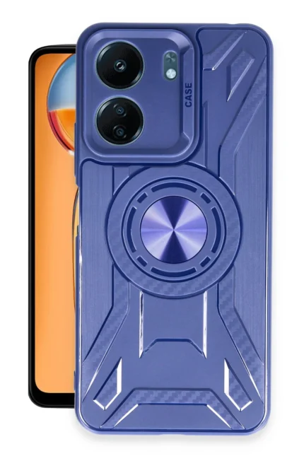 Uray store Xiaomi Redmi 13C Kılıf Lincoln Silikon - Lacivert