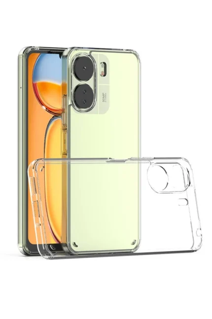 Uray store Xiaomi Redmi 13C Kılıf Lüx Şeffaf Silikon