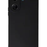Uray store Xiaomi Redmi 13C Kılıf Nano içi Kadife Silikon - Siyah