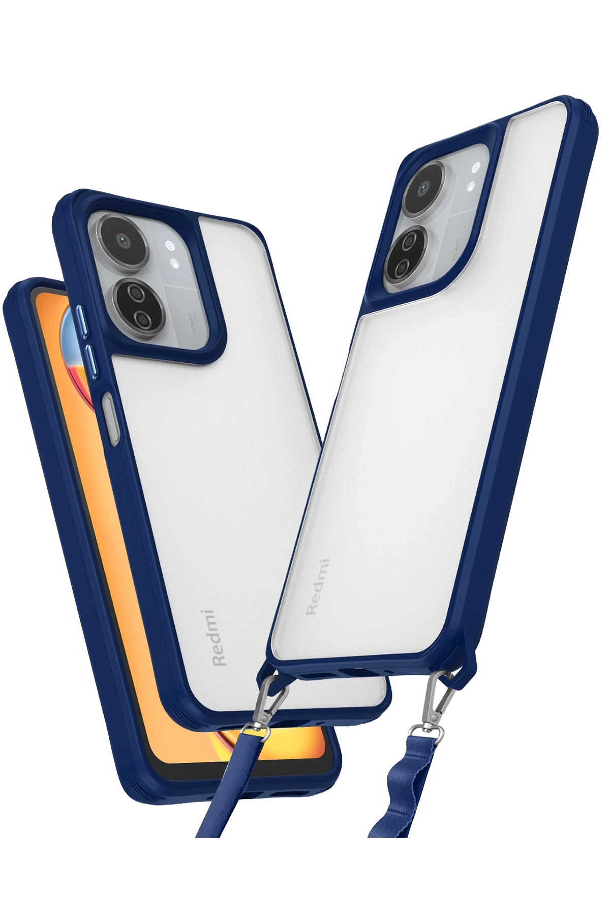 newface-xiaomi-redmi-13c-kilif-penta-silikon-kilif-lacivert-default Uray store Xiaomi Redmi 13C Kılıf Penta Silikon Kılıf - Lacivert - Görsel 1