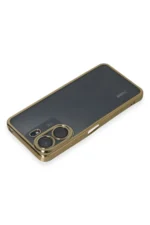 Uray store Xiaomi Redmi 13C Kılıf Razer Lensli Silikon - Gold - Görsel 3