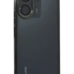 Uray store Xiaomi Redmi 13C Kılıf Razer Lensli Silikon - Siyah
