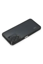 Uray store Xiaomi Redmi 13C Kılıf Razer Lensli Silikon - Siyah - Görsel 3
