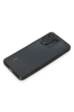 Uray store Xiaomi Redmi 13C Kılıf Razer Lensli Silikon - Siyah - Görsel 4