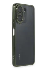 Uray store Xiaomi Redmi 13C Kılıf Razer Lensli Silikon - Yeşil - Görsel 2