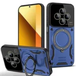 Uray store Xiaomi Redmi 14C Kılıf Joy Lens Standlı Kapak - Lacivert
