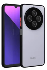 Uray store Xiaomi Redmi 14C Kılıf Montreal Silikon Kapak - Siyah