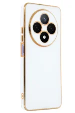 Uray store Xiaomi Redmi 14C Kılıf Volet Silikon - Beyaz - Görsel 2