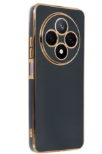 Uray store Xiaomi Redmi 14C Kılıf Volet Silikon - Siyah - Görsel 2