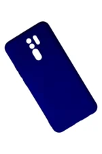 Uray store Xiaomi Redmi 9 Kılıf Nano içi Kadife Silikon - Lacivert - Görsel 3