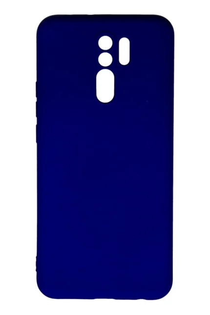 Uray store Xiaomi Redmi 9 Kılıf Nano içi Kadife Silikon - Lacivert