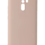 Uray store Xiaomi Redmi 9 Kılıf Nano içi Kadife Silikon - Pudra