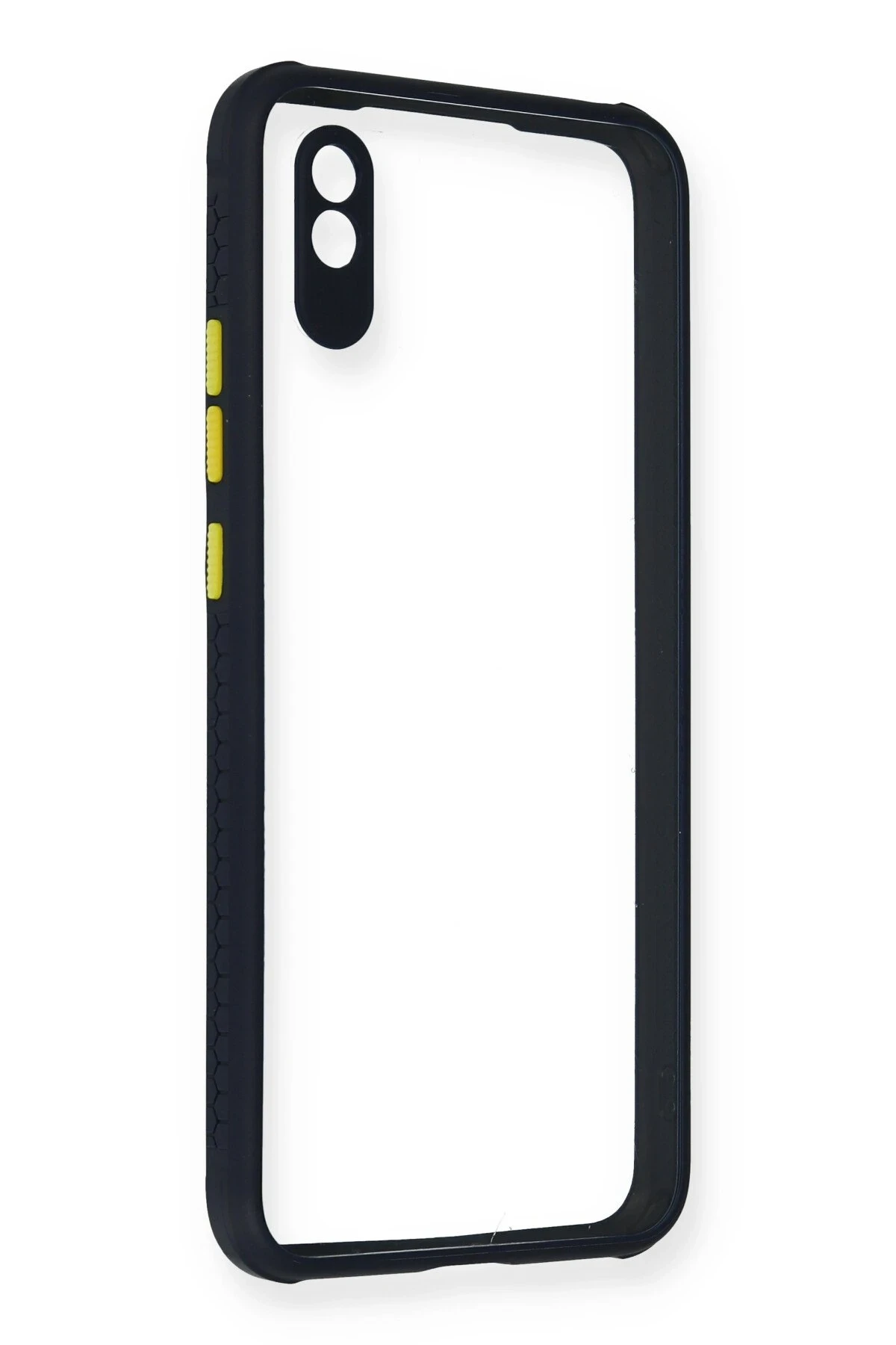 newface-xiaomi-redmi-9a-kilif-miami-seffaf-silikon-lacivert-default Uray store Xiaomi Redmi 9A Kılıf Miami Şeffaf Silikon - Lacivert - Görsel 1