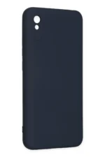 Uray store Xiaomi Redmi 9A Kılıf Nano içi Kadife Silikon - Lacivert - Görsel 3