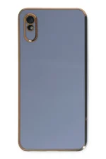 Uray store Xiaomi Redmi 9A Kılıf Volet Silikon - Mavi
