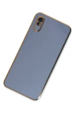 Uray store Xiaomi Redmi 9A Kılıf Volet Silikon - Mavi - Görsel 3