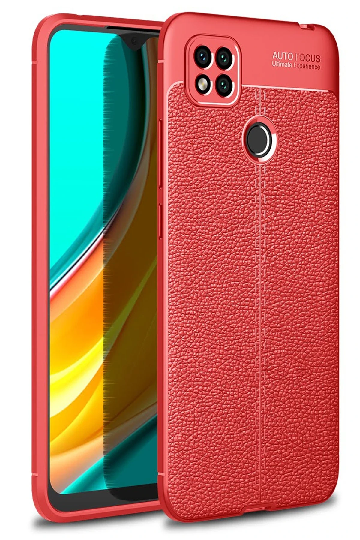 newface-xiaomi-redmi-9c-kilif-auto-focus-kapak-kirmizi-default Uray store Xiaomi Redmi 9C Kılıf Auto Focus Kapak - Kırmızı - Görsel 1