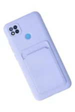 Uray store Xiaomi Redmi 9C Kılıf Kelvin Kartvizitli Silikon - Lila - Görsel 3