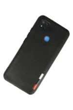 Uray store Xiaomi Redmi 9C Kılıf Loop Deri Silikon - Siyah - Görsel 2