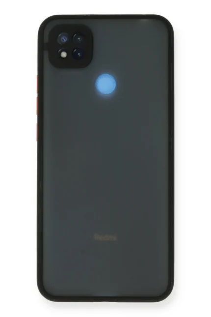 Uray store Xiaomi Redmi 9C Kılıf Montreal Silikon Kapak - Siyah