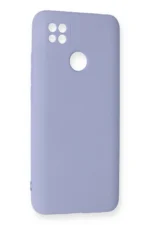 Uray store Xiaomi Redmi 9C Kılıf Nano içi Kadife Silikon - Lila - Görsel 3