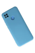 Uray store Xiaomi Redmi 9C Kılıf Nano içi Kadife Silikon - Mavi - Görsel 2
