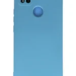 Uray store Xiaomi Redmi 9C Kılıf Nano içi Kadife Silikon - Mavi