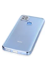 Uray store Xiaomi Redmi 9C Kılıf Razer Lensli Silikon - Açık Mavi - Görsel 4