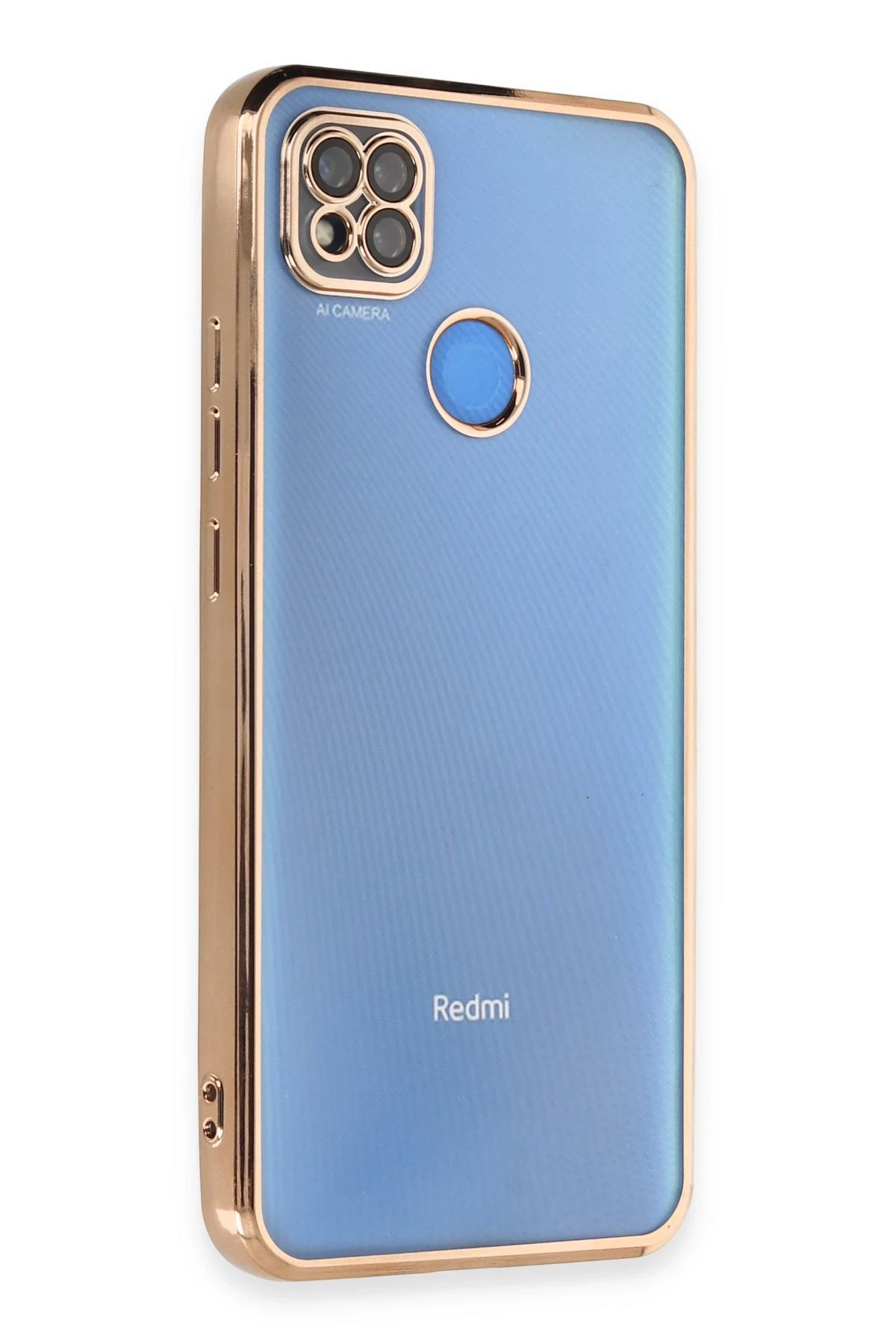 newface-xiaomi-redmi-9c-kilif-razer-lensli-silikon-gold-default Uray store Xiaomi Redmi 9C Kılıf Razer Lensli Silikon - Gold - Görsel 1