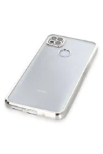 Uray store Xiaomi Redmi 9C Kılıf Razer Lensli Silikon - Gümüş - Görsel 4
