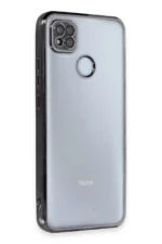 Uray store Xiaomi Redmi 9C Kılıf Razer Lensli Silikon - Siyah