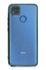 Uray store Xiaomi Redmi 9C Kılıf Razer Lensli Silikon - Yeşil - Görsel 2