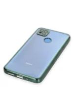 Uray store Xiaomi Redmi 9C Kılıf Razer Lensli Silikon - Yeşil - Görsel 4