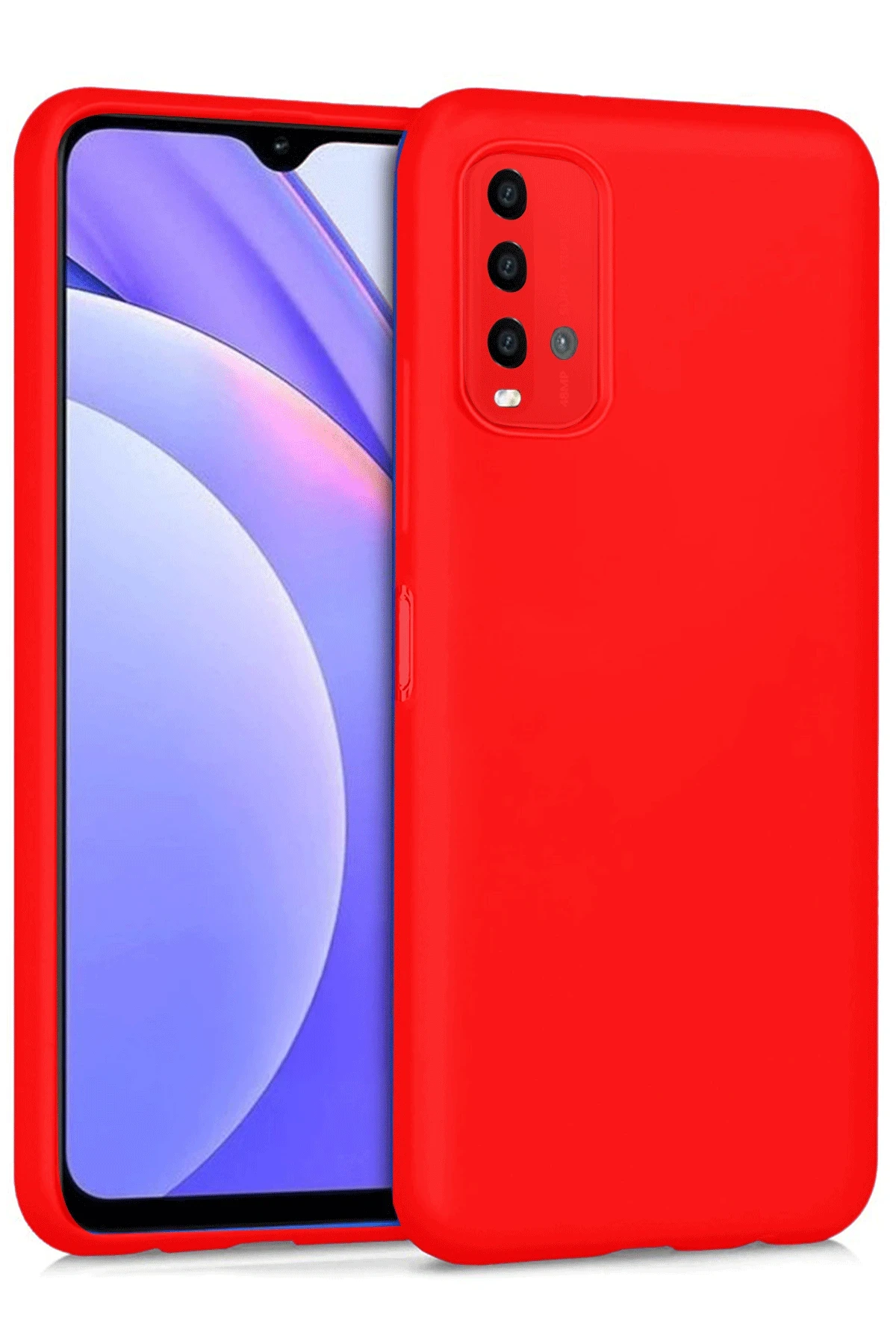 newface-xiaomi-redmi-9t-kilif-nano-ici-kadife-silikon-kirmizi-default Uray store Xiaomi Redmi 9T Kılıf Nano içi Kadife Silikon - Kırmızı - Görsel 1