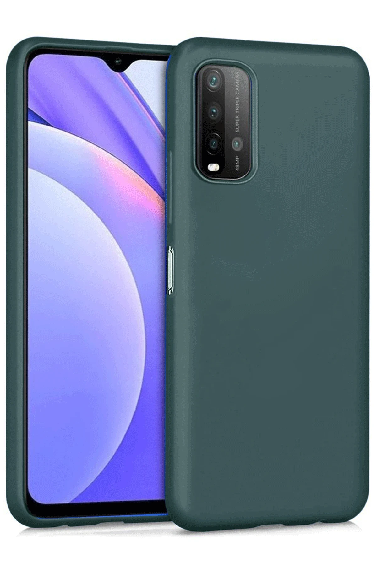 newface-xiaomi-redmi-9t-kilif-nano-ici-kadife-silikon-koyu-yesil-default Uray store Xiaomi Redmi 9T Kılıf Nano içi Kadife Silikon - Koyu Yeşil - Görsel 1
