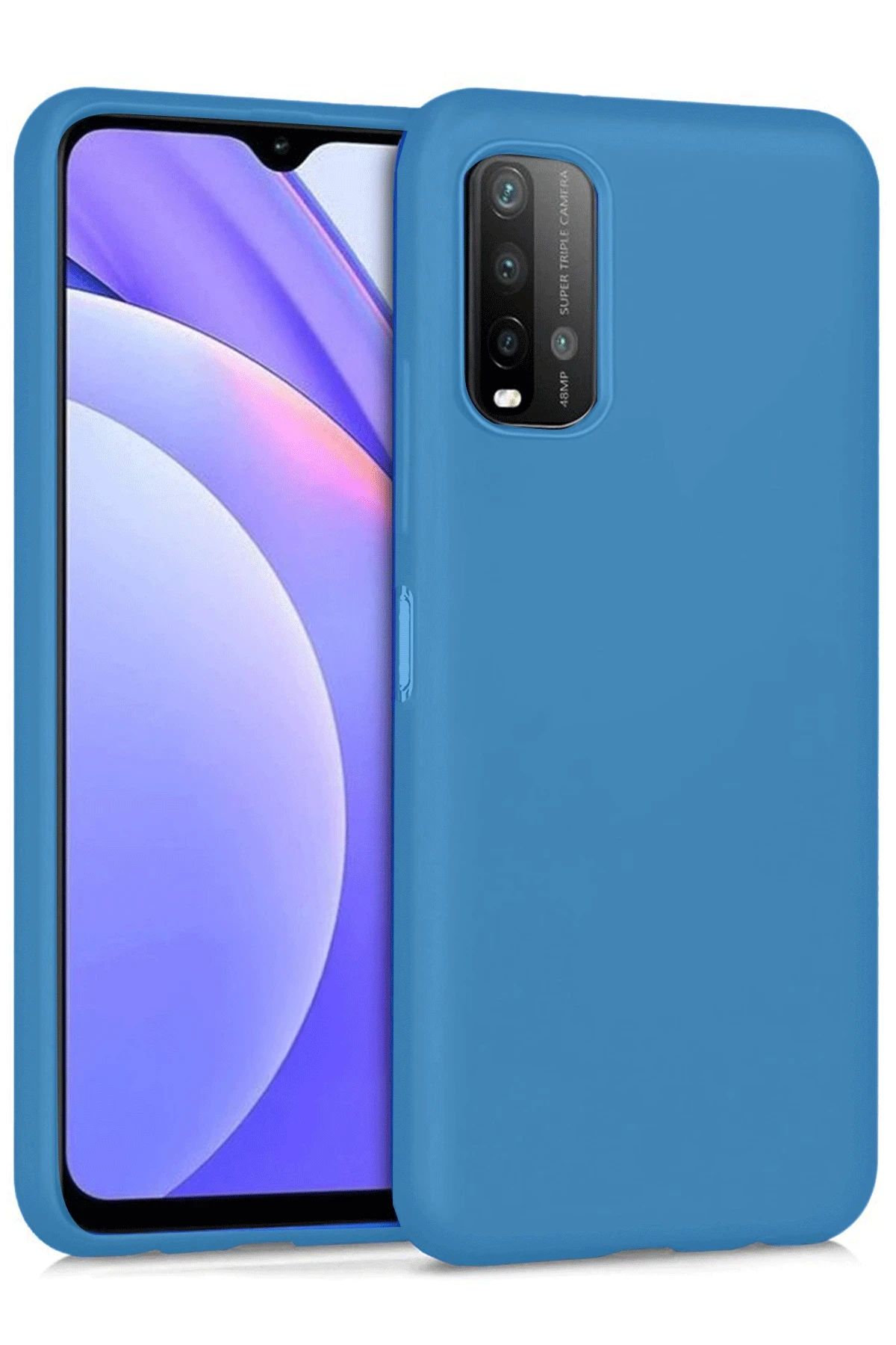 newface-xiaomi-redmi-9t-kilif-nano-ici-kadife-silikon-mavi-default Uray store Xiaomi Redmi 9T Kılıf Nano içi Kadife Silikon - Mavi - Görsel 1