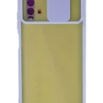 Uray store Xiaomi Redmi 9T Kılıf Palm Buzlu Kamera Sürgülü Silikon - Lila
