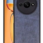 Uray store Xiaomi Redmi A3 4G Kılıf Aras Deri Kapak - Lacivert