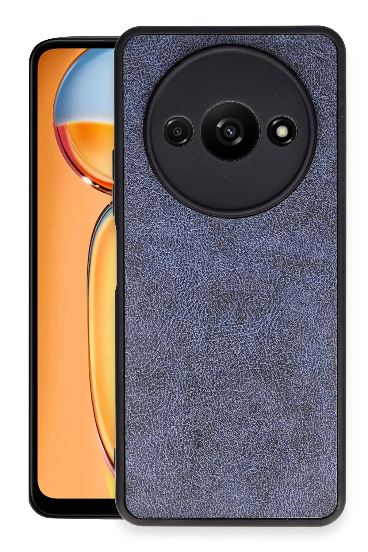newface-xiaomi-redmi-a3-4g-kilif-aras-deri-kapak-lacivert-default Uray store Xiaomi Redmi A3 4G Kılıf Aras Deri Kapak - Lacivert - Görsel 1