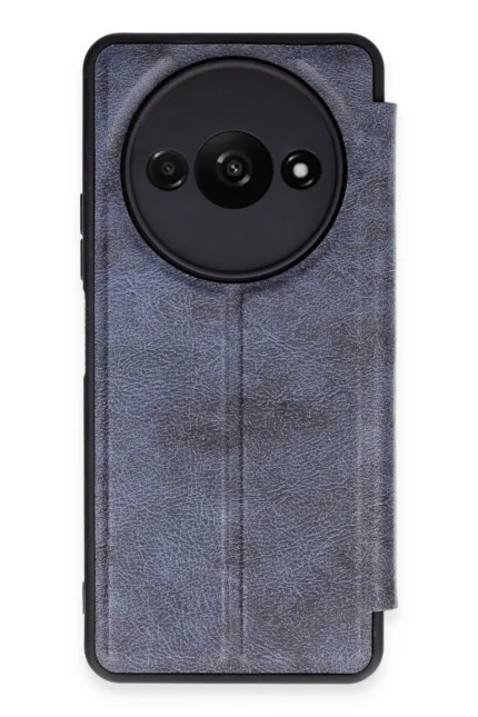 Uray store Xiaomi Redmi A3 4G Kılıf Flip Cover - Lacivert