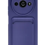 Uray store Xiaomi Redmi A3 4G Kılıf Kelvin Kartvizitli Silikon - Lacivert